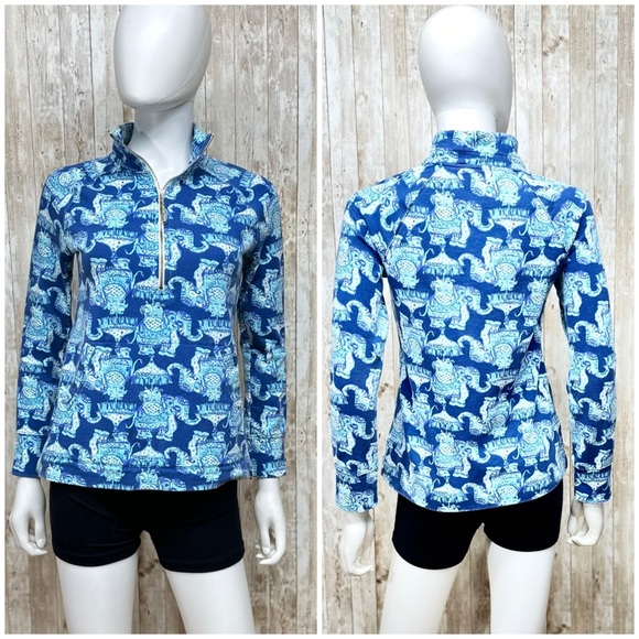 Lilly Pulitzer UPF 50+ Skipper Printed Popover [13119] - Picture 2 of 7